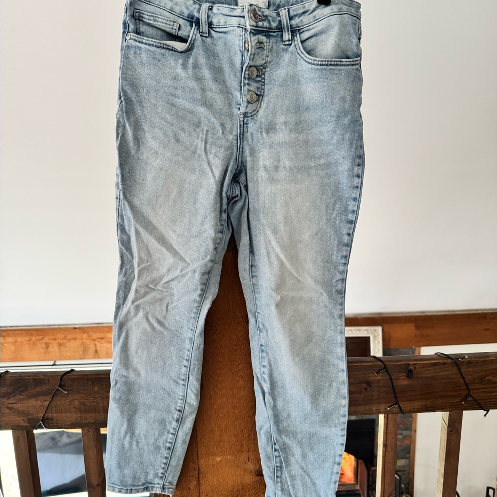 LC Lauren Conrad Blue Boot Cut Jeans
